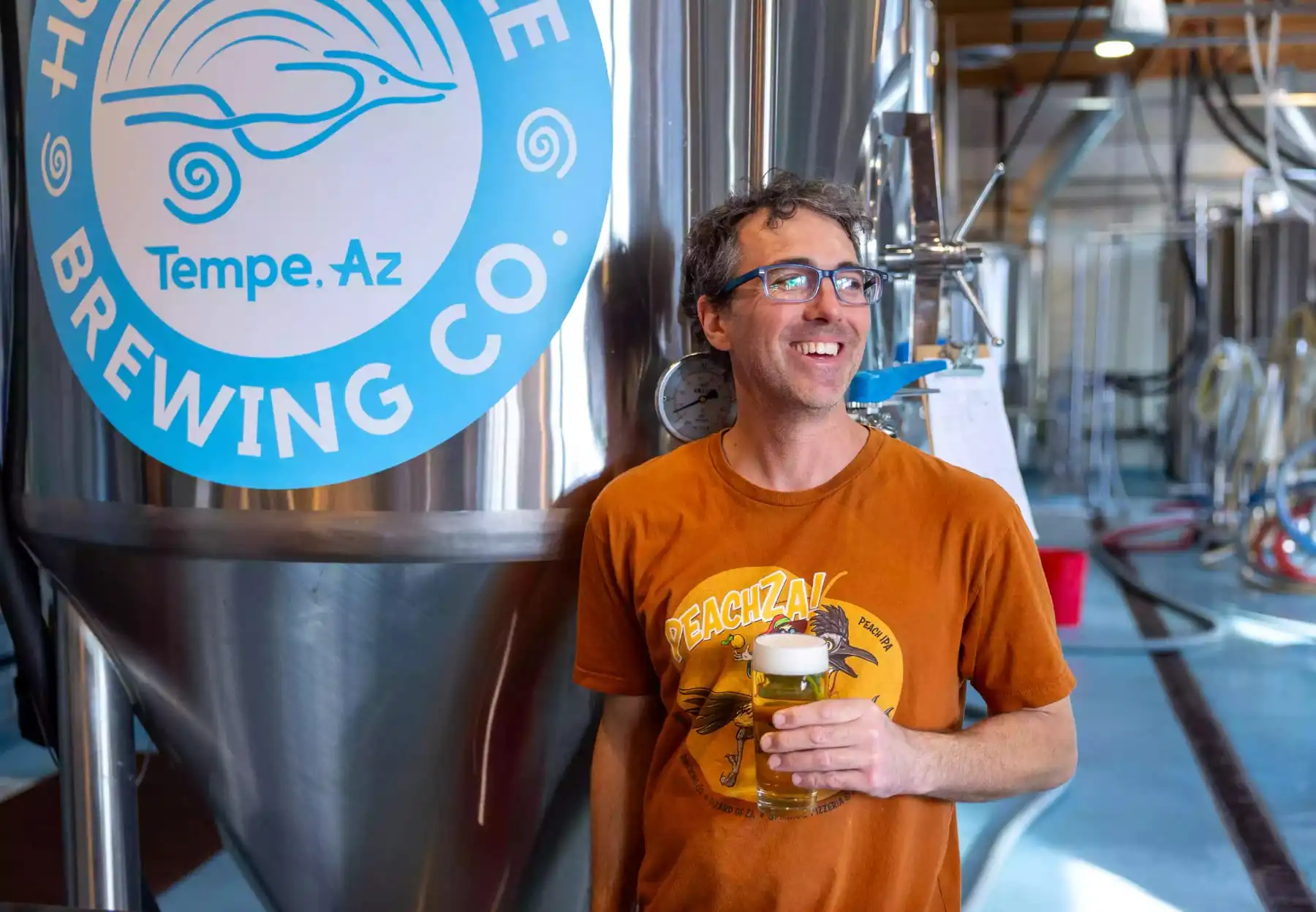 Nick Macal, Director of Brewing Operations and Head Brewer.